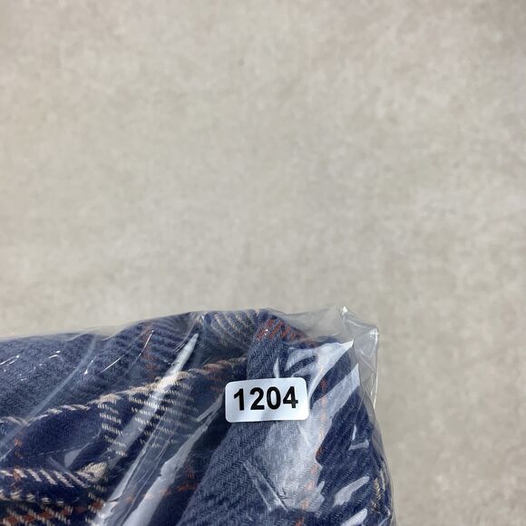 Marine Layer Men’s Shirt Textured Twill Flannel Medium Plaid Long Sleeve Outdoor - Picture 12 of 12